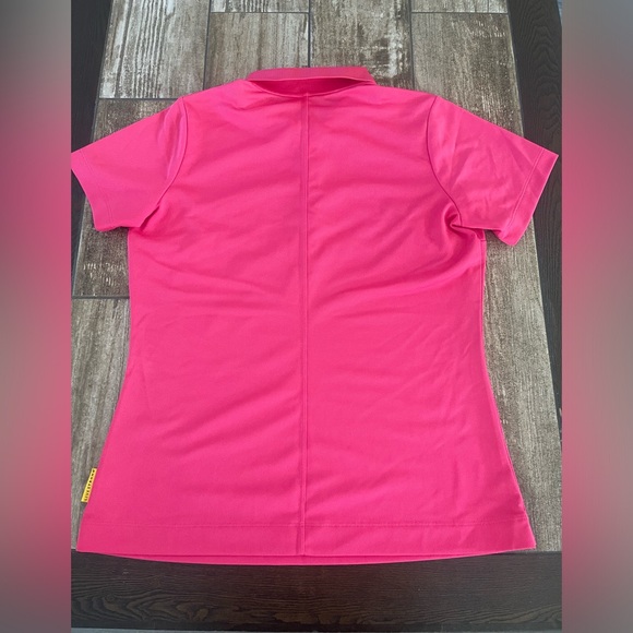 🩷NIKE GOLF Dri-Fit Women’s Hot Pink Shirt Size M🩷 - Picture 9 of 9